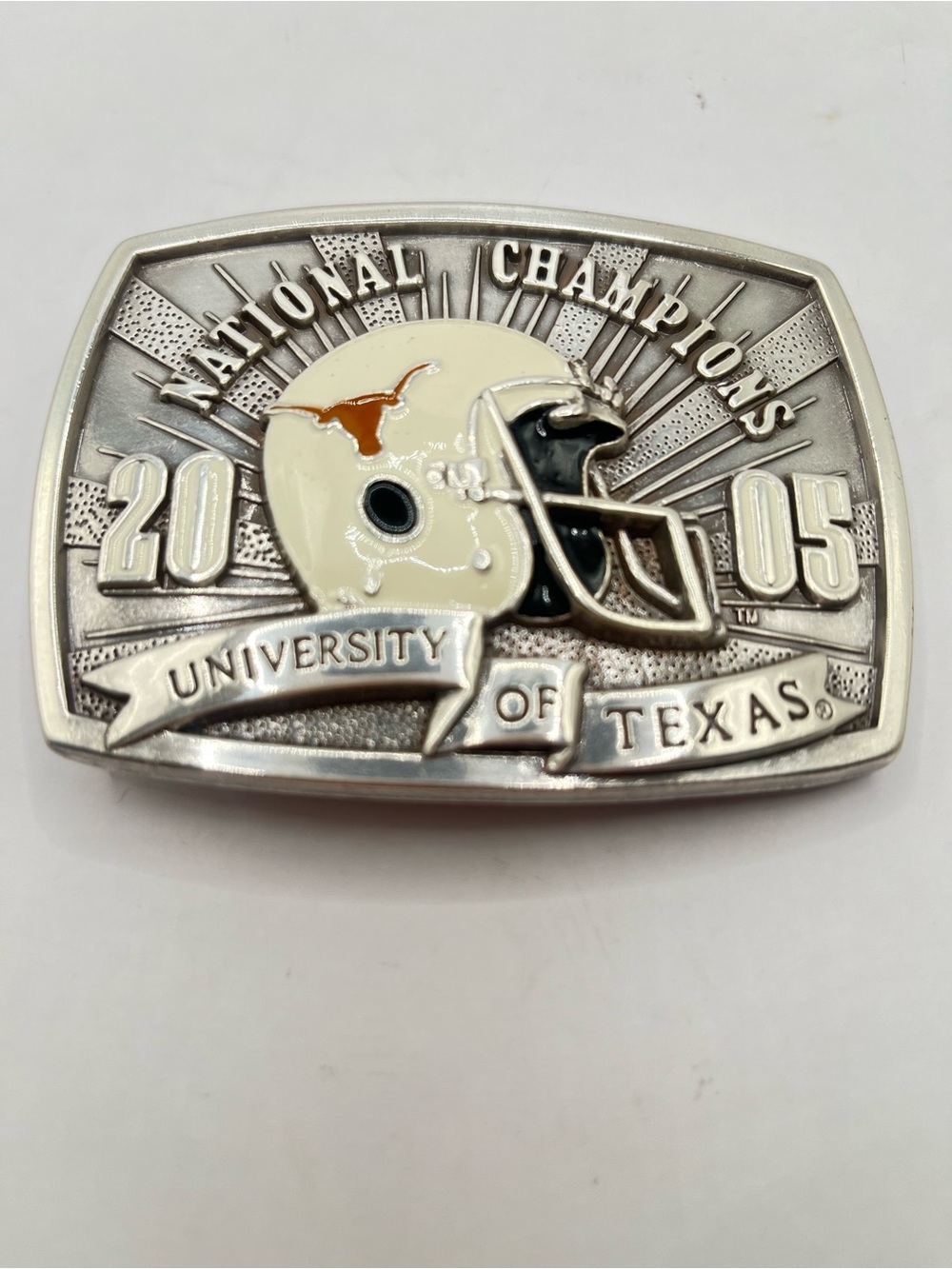 Vintage University of Texas 2005 National Champions Belt Buckle